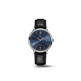 万国（IWC）礼物 柏涛菲诺系列 蓝盘金针 鳄鱼皮 红60 男表 IW356523 40mm