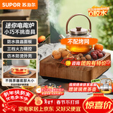 苏泊尔（SUPOR）迷你电陶炉煮茶器茶艺炉围炉煮茶办公室家用养生煮茶炉蒸茶器不挑器具SW-DTL03