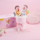 迪士尼（Disney）疯狂动物城朱迪尼克玩偶花束毛绒玩具告白女生马新年礼物生日礼物