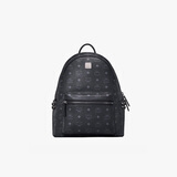 MCM【礼物】【送女友】STARK小中号情侣款铆钉背包双肩包黑色
