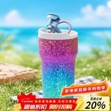 MULTIPOTENT钛杯男女咖啡杯保温杯带钛吸管高颜值礼品钛博仕系列幻色紫420ml