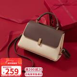 YUYULA牛皮包包女包手提妈妈包高档品牌斜挎包生日情人节礼物送女友老婆