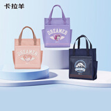 卡拉羊小学生补习袋1-6年级手提袋书袋男孩女生超轻防泼水文具袋