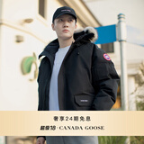 加拿大鹅（Canada Goose）Chilliwack 男士飞行员夹克户外派克大衣大鹅羽绒服 7999M 61 黑色 XS