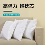 隆耀抱枕沙发 靠枕靠背垫 酒店办公客厅腰枕 抱枕枕芯45*45方形珍珠棉 抱枕绸缎款   单个枕芯 45cm*45cm 枕套 ( 适合拍50*50枕芯