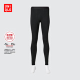 优衣库男装HEATTECH EXTRA WARM棉混纺紧身裤/保暖内衣秋裤479467 479467/09黑色 M