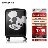 新秀丽（Samsonite）行李箱25英寸拉杆箱迪士尼米奇扩容旅行箱AF9黑色托运密码箱