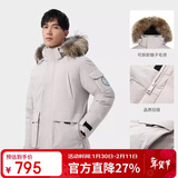 骆驼（CAMEL）【王俊凯同款】户外羽绒服男女中长款700蓬防泼水加厚御寒外套