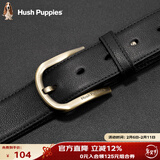 暇步士（Hush Puppies）皮带男针扣腰带优质牛皮休闲百搭男士裤带圣诞礼物送男友送爸爸