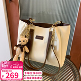 爱情海牛皮包包女包托特包大容量单肩高端品牌送生日情人节礼物女朋友