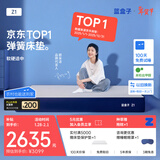 蓝盒子Z1记忆棉独立弹簧床垫双人酒店席梦思线下同款1.2*1.9米软硬适中