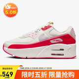 耐克（NIKE） 女子AIR MAX 90 LV8 SE厚底休闲鞋HF5073-133 白亮红 38 