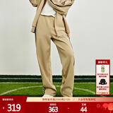 卡帕（Kappa）背靠背新款情侣男女复古休闲裤直筒运动裤收口小脚卫裤K0DZ2AK01P