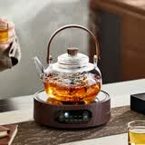 泥也玻璃煮茶壶2026新款烧水壶泡茶家用围炉煮茶茶具套装电陶炉煮茶器