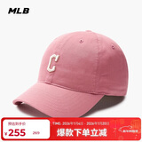 MLB帽子男女棒球帽时尚休闲鸭舌帽软顶3ACP7701N-45PKM-F