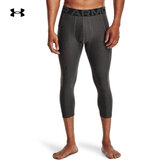 安德玛（UNDERARMOUR）HeatGear Vanish男子训练运动紧身七分裤1361588 碳灰色090 L