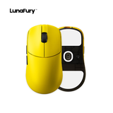 Lunafury TYPE33轻量化游戏电竞办公无线鼠标 PAW3950PRO三角洲行动无畏契约CS luna33 TYPE33EVO 黄黑