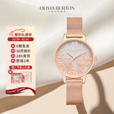 olivia burton女士手表生日新年情人节礼物送女友时尚款石英表腕表OB16MV100