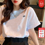 耐克（NIKE）女装男装短袖 25夏季新款运动服透气休闲服宽松上衣女T恤休闲短袖 全棉亲肤/主推/经典小logo L (175/92A)
