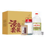泸旗高粱酒桶装散装泡酒白酒 浓香型纯粮食白酒 52度 5L 1桶 私藏原酒【浸泡套装】