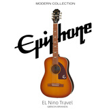 epiphone易普锋34英寸Lil'tex Travel 旅行/儿童电箱款民谣木吉他美国品牌