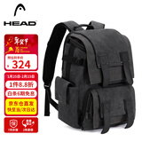 海德（HEAD）双肩包男女笔记本电脑包书包大容量相机摄影包国家地理骑行背包