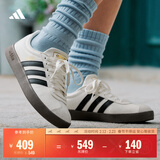 adidas「T头鞋」VL COURT复古休闲板鞋德训鞋男女阿迪达斯轻运动   汉玉白/黑色/树脂黄 (推荐女生买小半码)   37