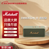 马歇尔【只换不修】EMBERTON III 音箱便携无线蓝牙家用户外防尘防水长续航 emberton3草灰绿 海外版