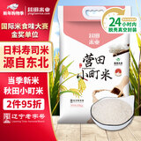 营田小町米20斤年货东北大米当季新米寿司米日本母系水稻现磨真空