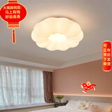 大观园（DGY）新款极简卧室吸顶灯温馨儿童公主房南瓜灯创意餐厅灯中山灯具O357 9936-30cm-三色变光