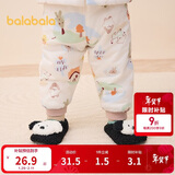 巴拉巴拉balaOne宝宝地板袜防滑点胶冬加绒婴幼儿保暖袜学步209425172203