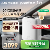 鱼跃（Yuwell）家用保健便携式制氧机车载吸氧气机高原6.5h续航YU-lite8