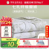 罗莱家纺 空调夏被 超柔可水洗七孔纤维夏凉被芯 净重2.7斤 220*250cm