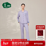 松山棉店棉莫国风家居服商场同款情侣睡衣棉加莫代尔男女士刺绣套装