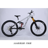 GUARD DOG Z26款看门狗2高加索软尾山地车气叉油刹变速减震户外越野自行车 闪电银（新产少货，尽快下单） 10速 软尾山地车 27.5英寸 适合160-185身高 10速