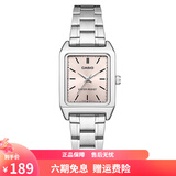 卡西欧(CASIO)女表 ins网红复古经典小方表学生时尚气质石英女士手表 LTP-V007D-4E