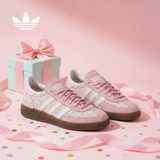 阿迪达斯（adidas）三叶草系列 女 HANDBALL SPEZIAL W 休闲鞋 JR4503 粉色 38