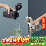 乐扣乐扣（LOCK&LOCK）憧憬弹跳保温杯316不锈钢保温保冷男女学生随手水杯子450ML灰色