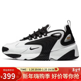 耐克NIKE 女子 休闲鞋 气垫  ZOOM 2K 运动鞋 AO0354-100白36