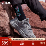 FILA斐乐女鞋跑步鞋火星二代复古老爹鞋运动鞋休闲慢跑鞋FILA MARS Ⅱ 合金灰-AL-F12W131116F 39