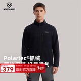 诺诗兰（NORTHLAND）男士立领绒外套保暖亲肤内胆Polartec200摇粒绒抓绒衣