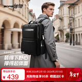博牌Bopai双肩背包男时尚商务16英寸电脑包旅行书包