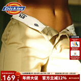 Dickies874经典款工装裤男女同款直筒休闲长裤复古回潮易穿搭裤子 沙色 30