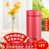 虎牌（TIGER）迷你口袋杯轻量便携双层真空保温保冷杯MMP-B20C-RP浆果红200ml