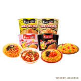 白象方便面 大辣娇火鸡面迷你杯40g*4连杯 经典奶油麻辣蒜香4口味