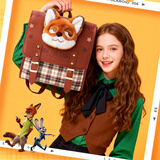 迪士尼（Disney）书包疯狂动物城卡通双肩包小学生背包十岁小女孩生日礼物升学礼