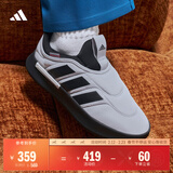 adidas ADIPUFF面包鞋柔软舒适保暖棉鞋秋冬阿迪达斯官方轻运动   轨道灰/黑色(推荐选大半码)   42