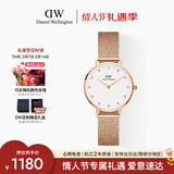 丹尼尔惠灵顿（DanielWellington）DW女士手表闪耀星辰水晶轻奢欧美腕表石英送女友情人节礼物DW528