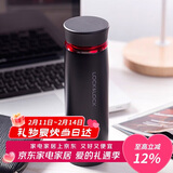 乐扣乐扣（LOCK&LOCK）菲特旋转盖轻量杯保温杯学生商务水杯450ml黑红 LHC4131BKR