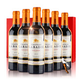 归星法国原瓶进口干红葡萄酒375ml*6曼拉维系列小兰迪礼盒